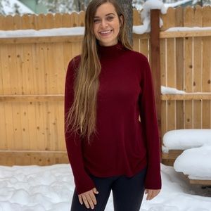 Cashmere Burgundy Sweater (SO SOFT)